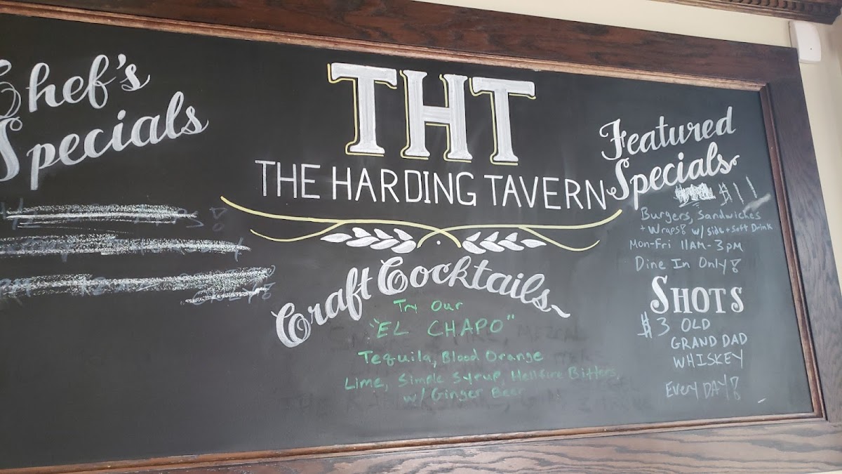 The Harding Tavern Menu - Image 3